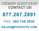 Email Our Sales Department at sales@posguys.com